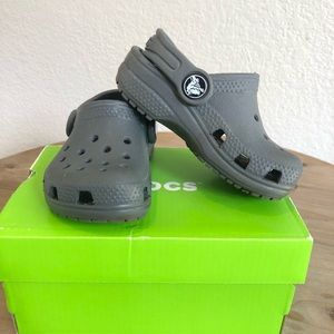 Toddler Grey Crocs